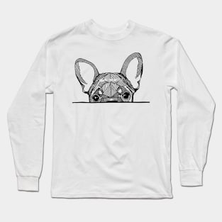 Lovely frenchie art : ) Long Sleeve T-Shirt